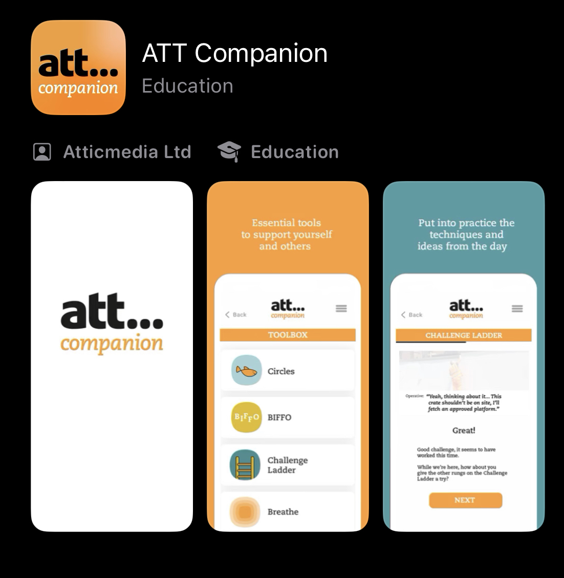 Low code made app in app store