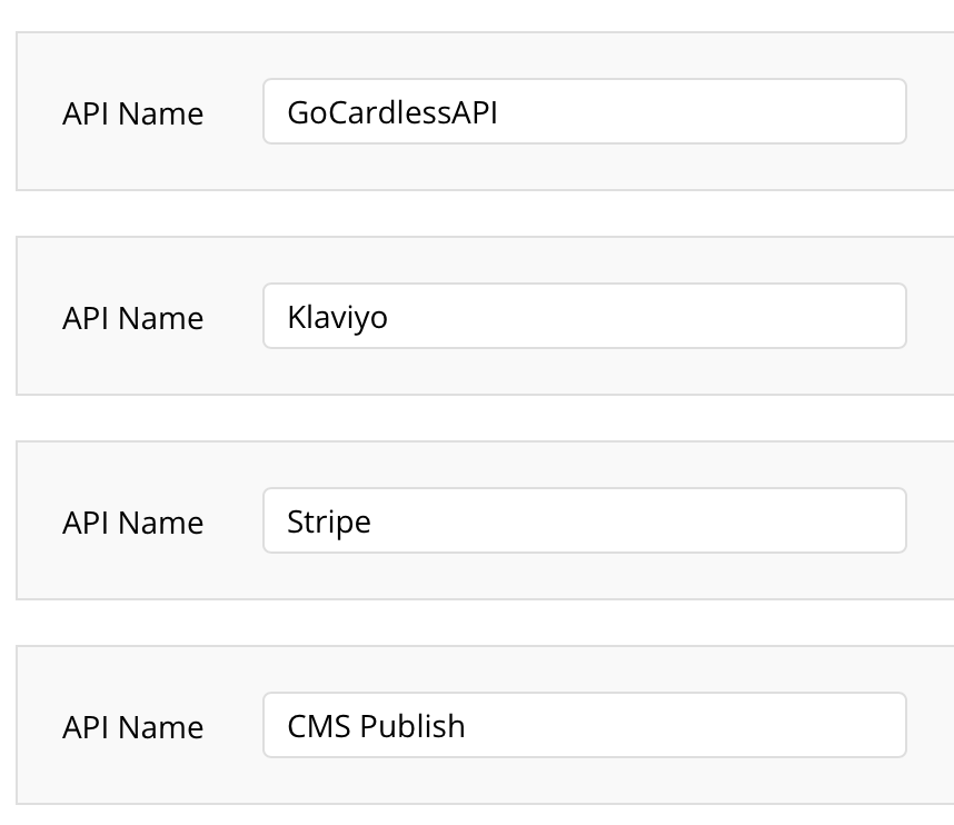 Bubble API Screenshot