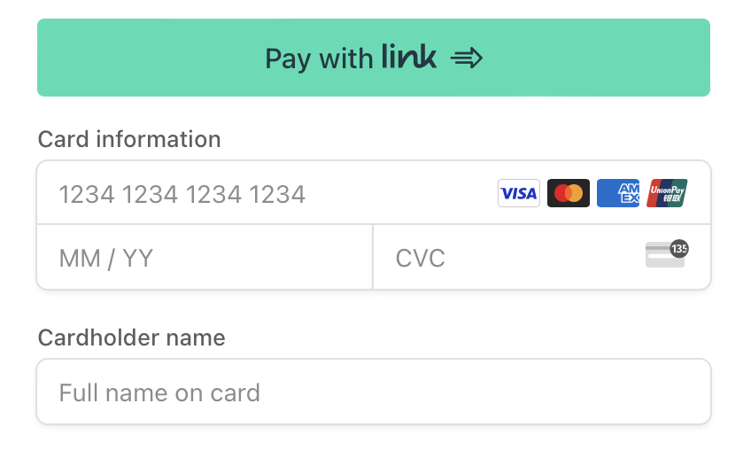 Stripe: Screenshot cutdown